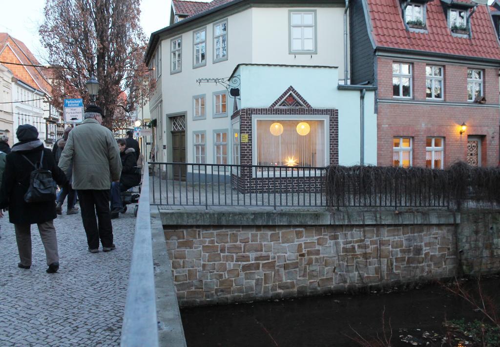 Ferien Im Laden Lägenhet Quedlinburg Exteriör bild