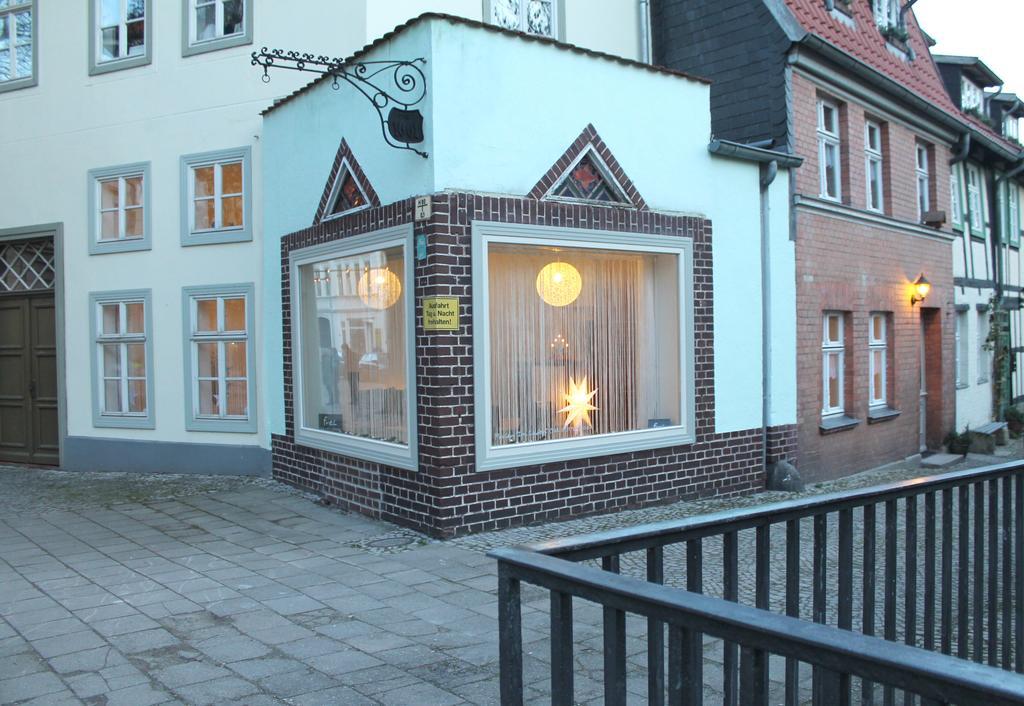 Ferien Im Laden Lägenhet Quedlinburg Exteriör bild